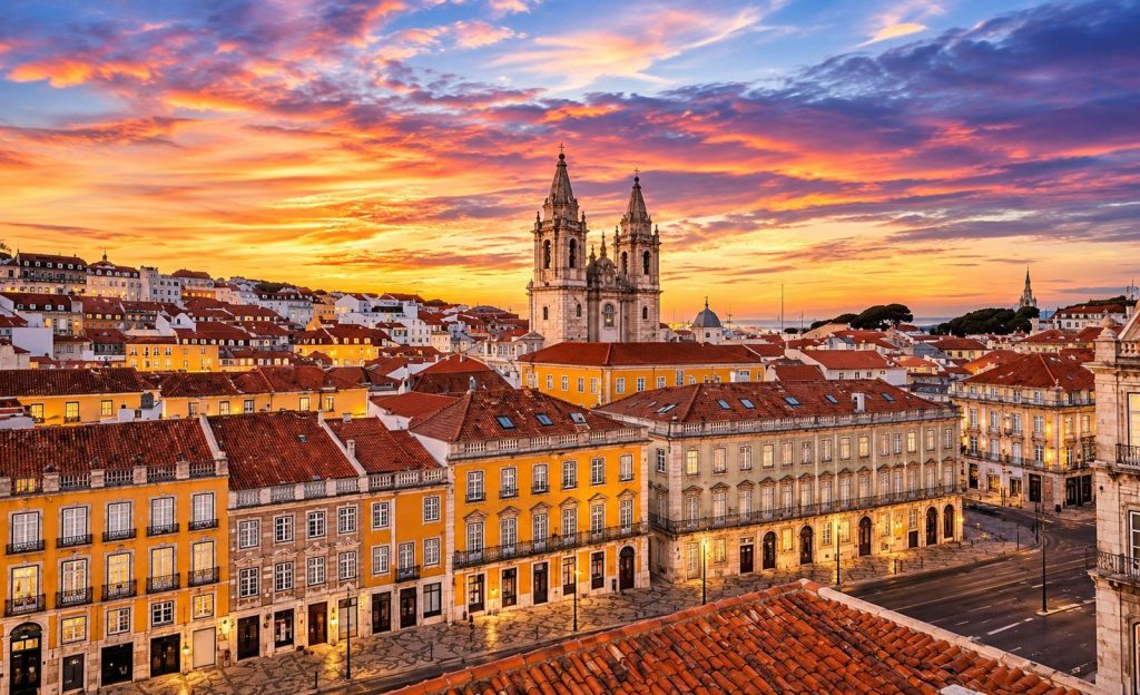 Lisboa ao entardecer