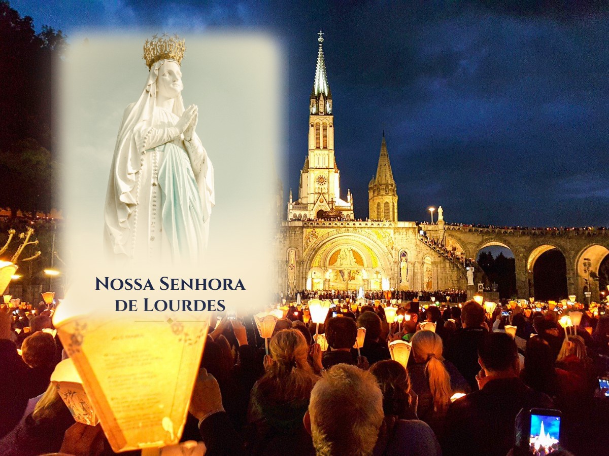 Nossa Senhora de Lourdes · Procissão das Velas